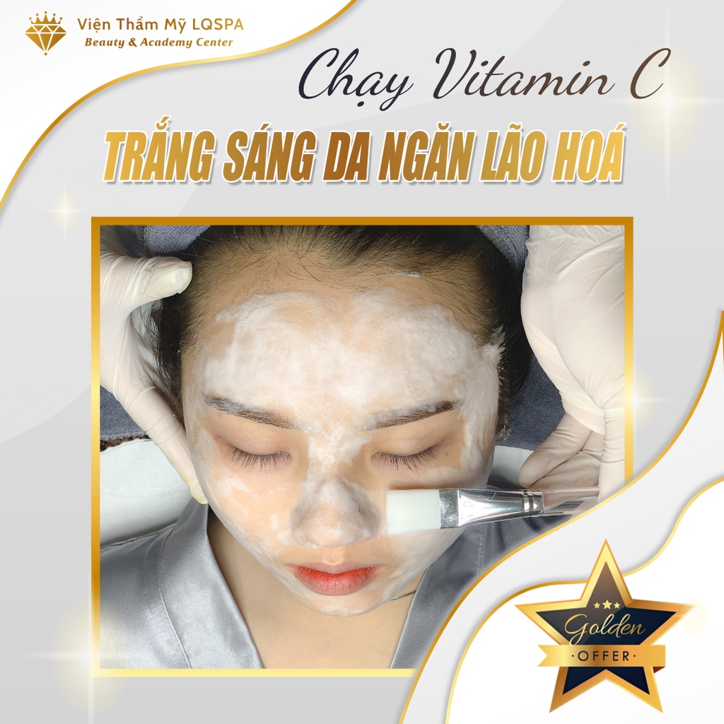 Chạy Vitamin C Giúp Trắng Sáng Da Giảm Thâm Nám Ngăn Ngừa Lão Hoá