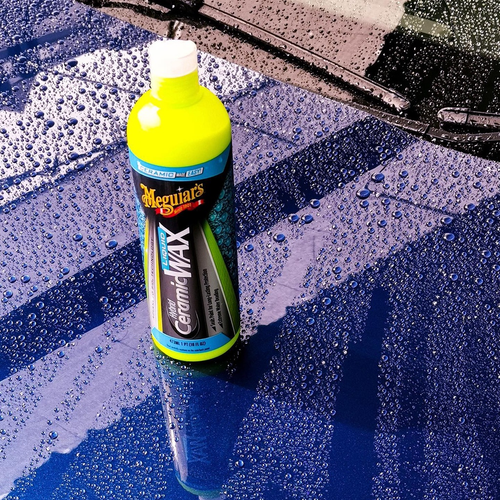 Meguiar's Combo Chuẩn bị bề mặt và Phủ Ceramic cho bề mặt sơn xe hơi dòng Hybrid Ceramic (5 sản phẩm) - CB2210