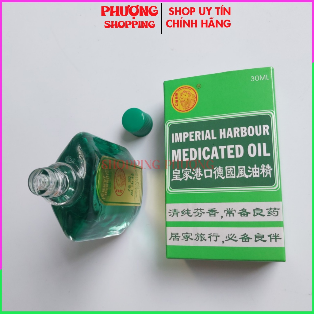Dầu Gió Xanh SƯ TỬ ĐỎ 30 ml Hàng Xách Từ Singapore (Cam kết hàng thiệt)
