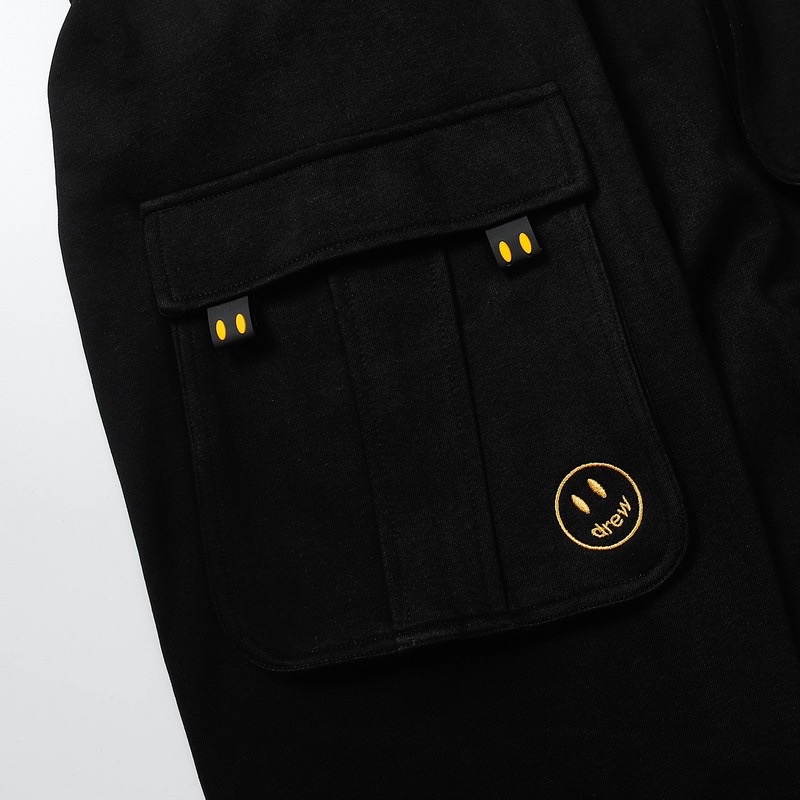 ⚡️⚡️ Quần Cargo Pant DREW HOUSE Đen Ss22- Black Cartoon DREW HOUSE Lounge Pants/quần túi hộp DREW HOUSE