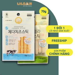 Bowwow bánh thưởng snack thưởng cho chó - xúc xích phô mai mozzarella cheddar cho chó