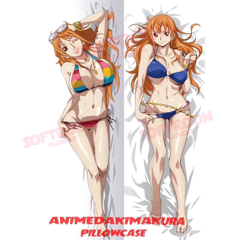Vỏ Gối In Hình Nhân Vật Phim One Piece 50x150cm DK3649