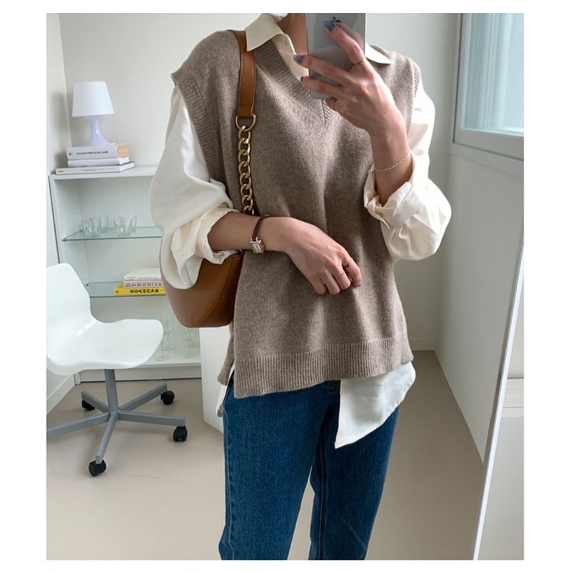 MISCHA Túi Đeo Vai Da PU Màu Trơn Phong Cách Hàn Quốc Thời Trang Cho Nữ