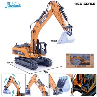Mô hình xe xúc đất đồ chơi FUNSLANE vui nhộn dành cho bé