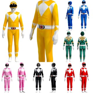 Bộ Áo Liền Quần Hóa Trang 5 anh em siêu nhân/ Đồ Siêu Nhân Gao Sentai Shinkenger Ranger cho trẻ em & người lớn