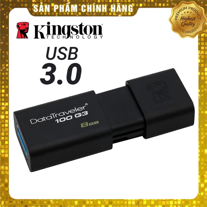 USB 3.0 Kingston DataTraveler 100G3 8GB