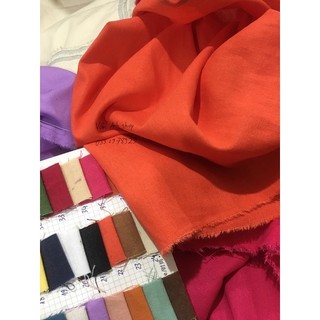 vải linen bột nhiều màu có sẵn