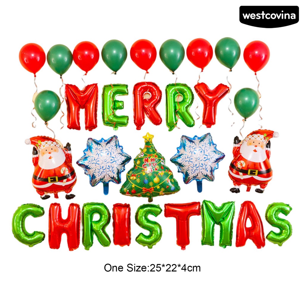 [Hot]☃1 Bộ Bong Bóng Hình Hoa Tuyết Chống Phai Màu Độ Co Giãn Cao Dễ Lắp Ráp