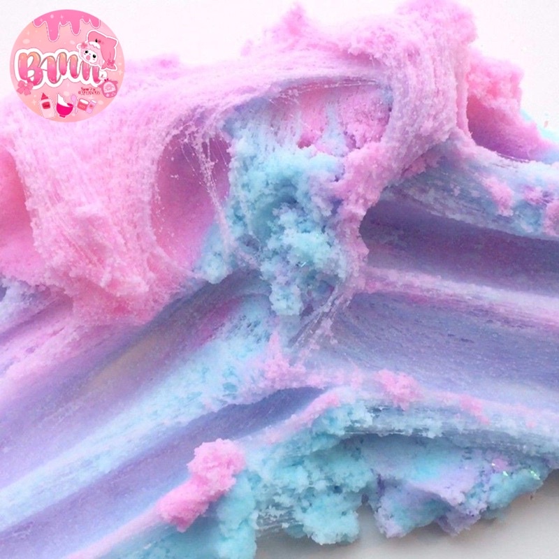 Cloud Slime/Slime mây 3 màu tuyết mỹ siêu tơi