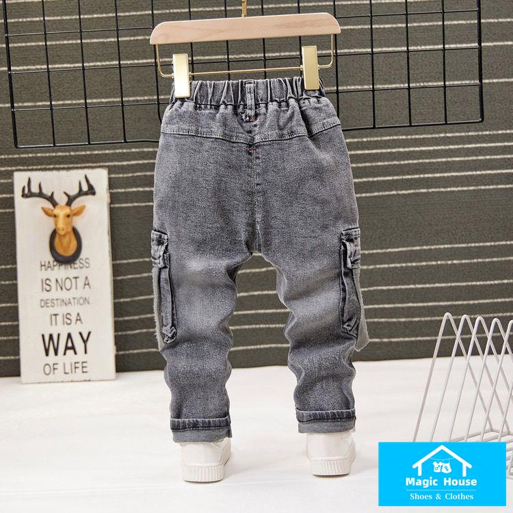 M & H ~  Quần Jean Dài Phong Cách Mới Năm 2022 Thời Trang Mùa Xuân Cho Bé Trai
