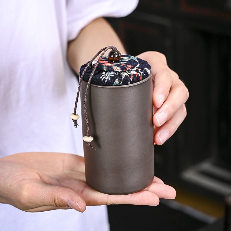 Bộ Ấm Trà Tử Sa Du lịch - Có Vali Xách Tay