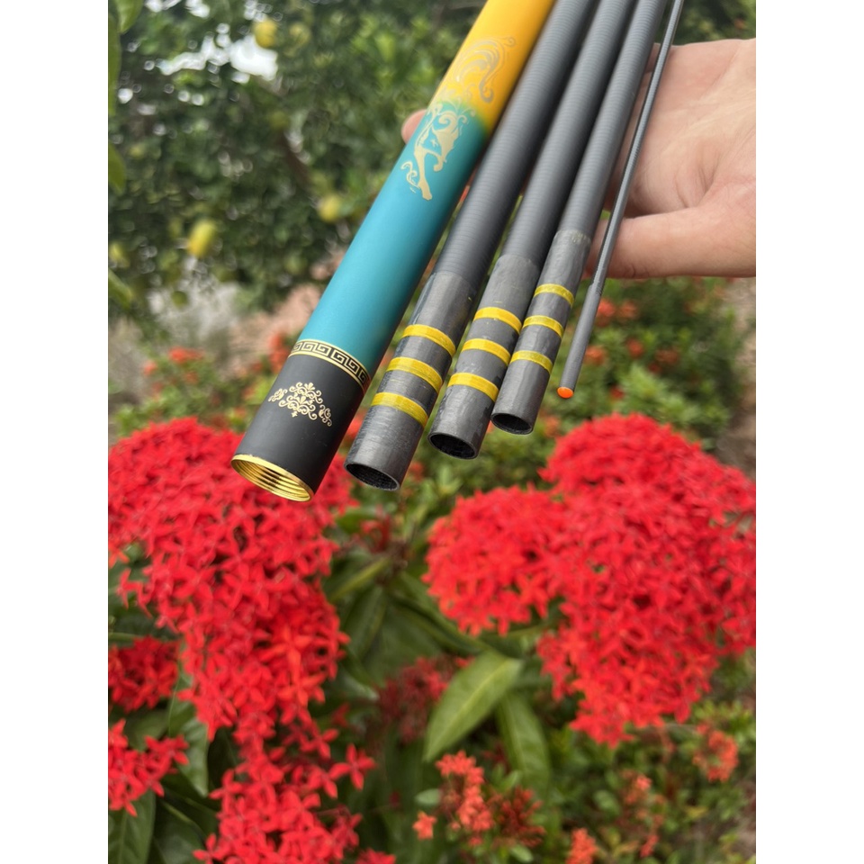 Cần câu tay Thần Long Thiên Vũ 6H19 tặng kèm ngọn phụ chính hãng ZTYL