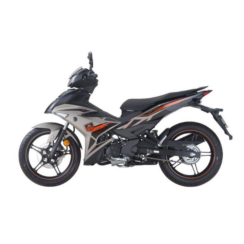 DECAL PVC 5 LỚP CHẤT LƯỢNG CAO Tem rời Exciter 150 2021 xám bạc