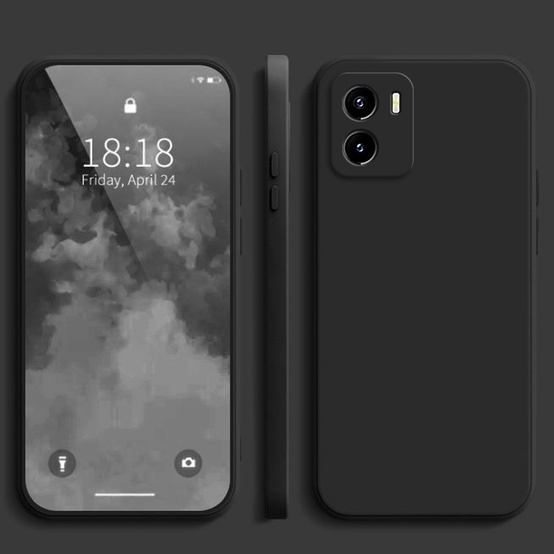 Ốp lưng vivo y15s y01 Ốp Điện Thoại Màu Trơn Cho Vivo Y15a Y01 Y21 Y21S Y33S T1X Y17 U10 Y15 Y12 Y19 Y51 Y53S Y50 Y76 5G YT