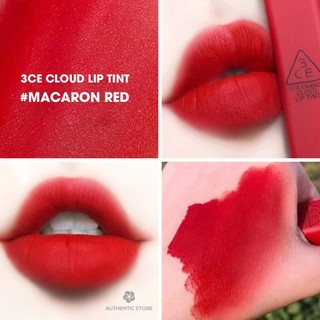 [CHÍNH HÃNG] Son Kem Siêu Lì, Mịn Môi 3CE Cloud Lip Tint