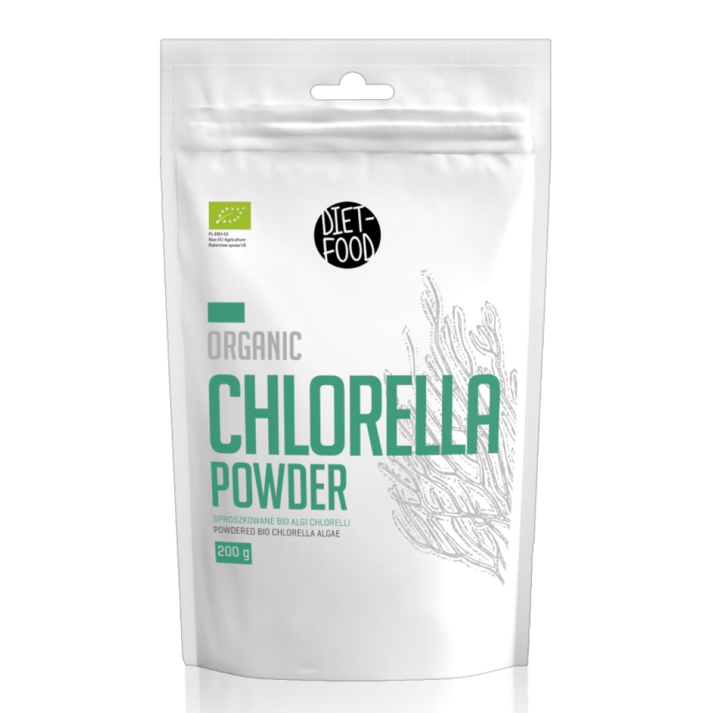 Bột Tảo Lục Hữu Cơ, Organic Chlorella Powder (200g)