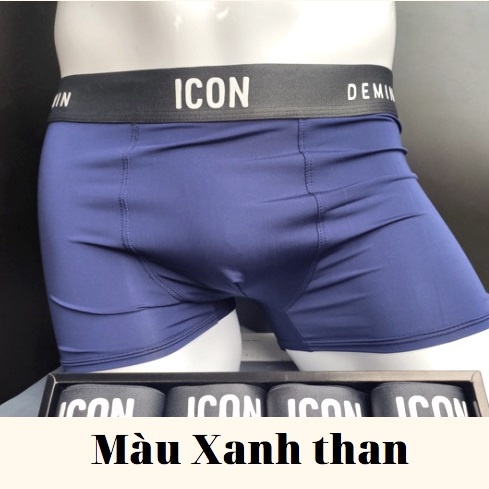 Quần lót nam quần sịp nam cao cấp chất thun lạnh đẹp cạp to co dãn 4 chiều 40-85kg - QQ SHOP