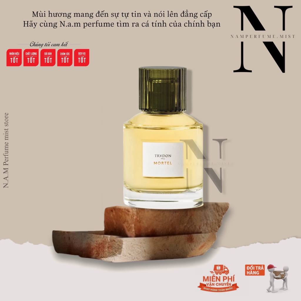 Trudon Mortel EDP | Nước hoa unisex | Phong Cách và Cá Tính