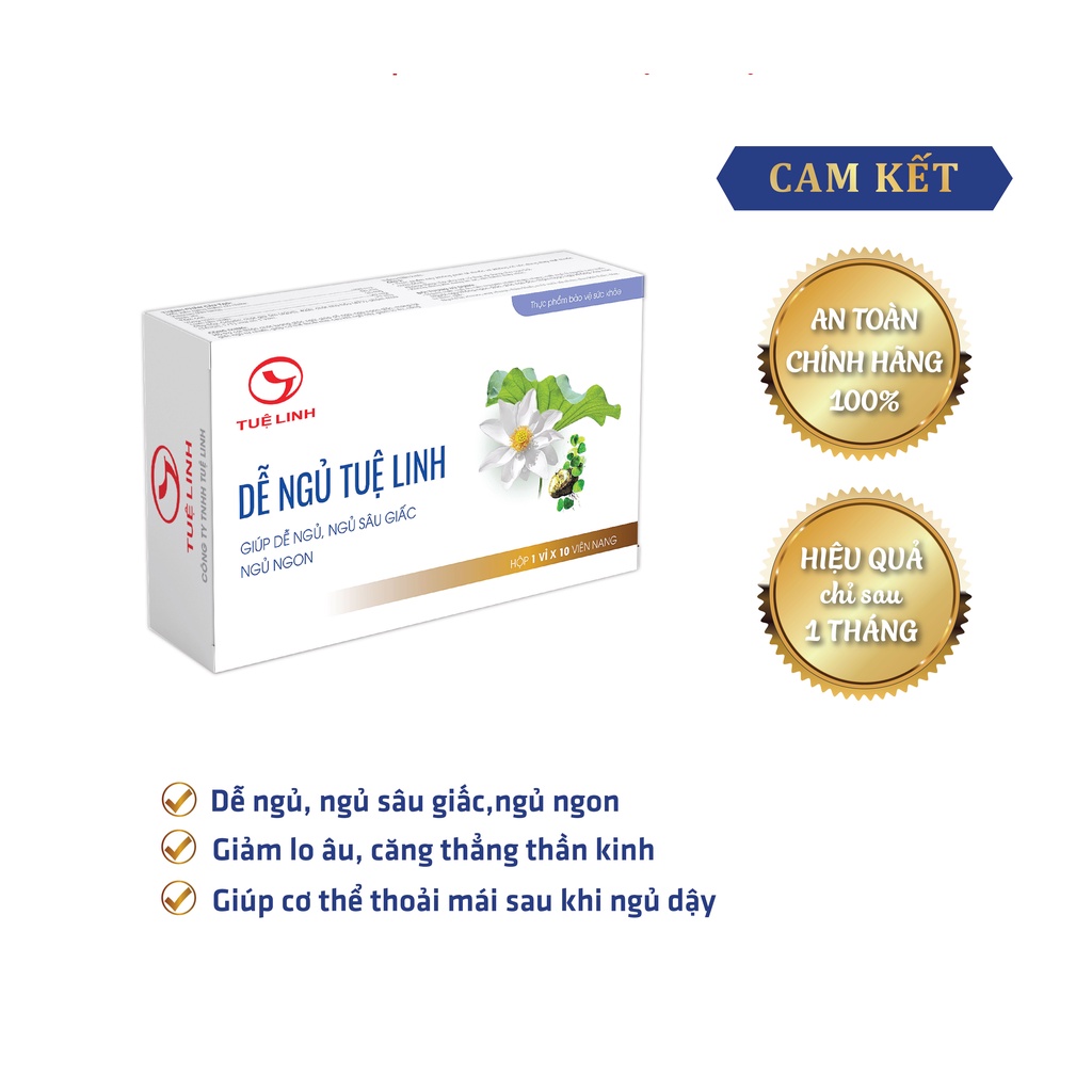 DỄ NGỦ TUELINH - HỖ TRỢ MẤT NGỦ