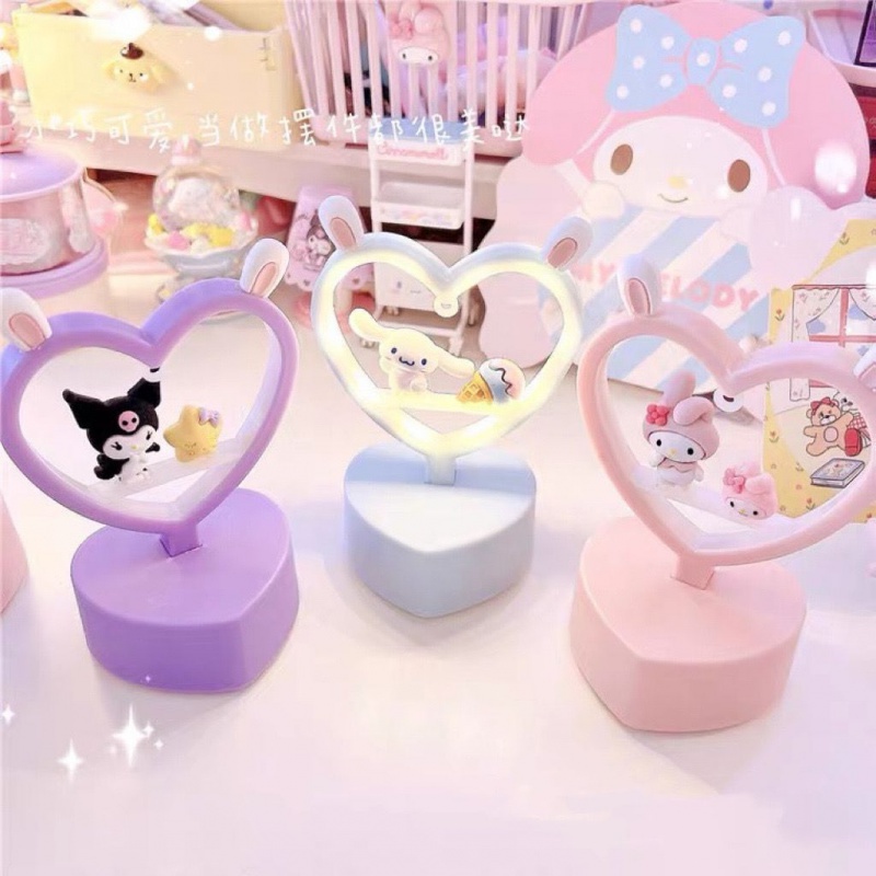 Đèn Ngủ Để Bàn Hình Chú Chó Cinnamon / Melody Đáng Yêu Thích Hợp Làm Quà Sinh Nhật / Giáng Sinh