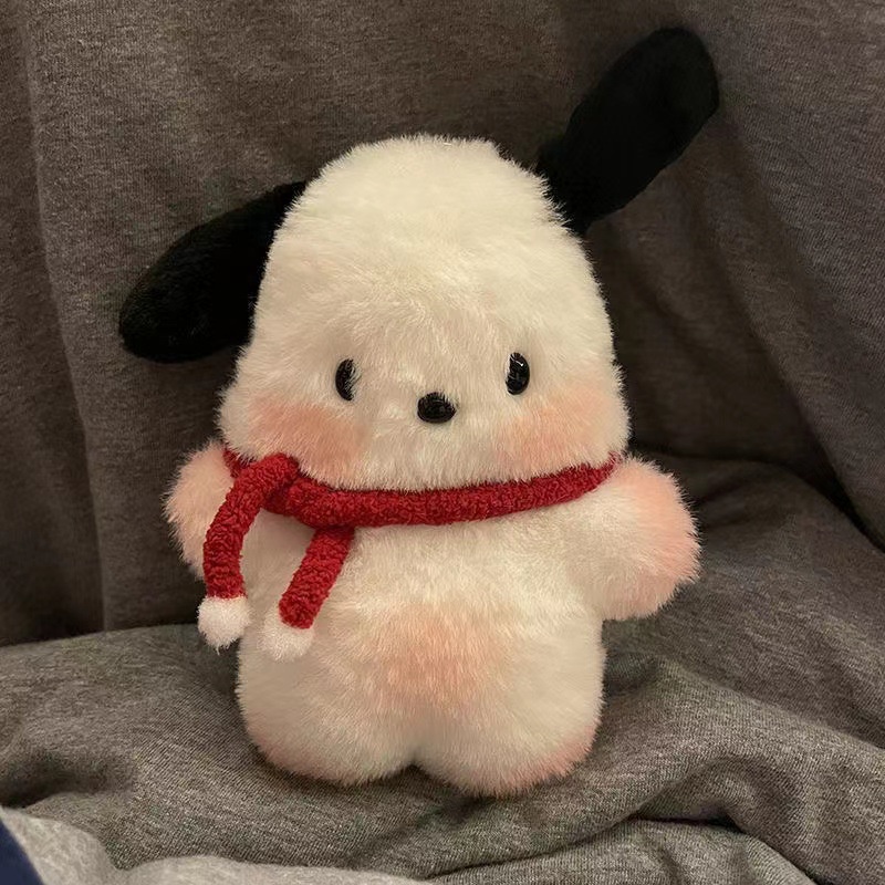 Búp Bê Nhồi Bông Hình Chú Chó Sanrio Pochacco Đáng Yêu