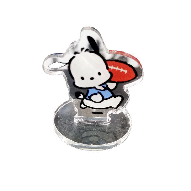 Mô Hình Nhân Vật Hoạt Hình Pochacco Mini Kèm Giá Đỡ