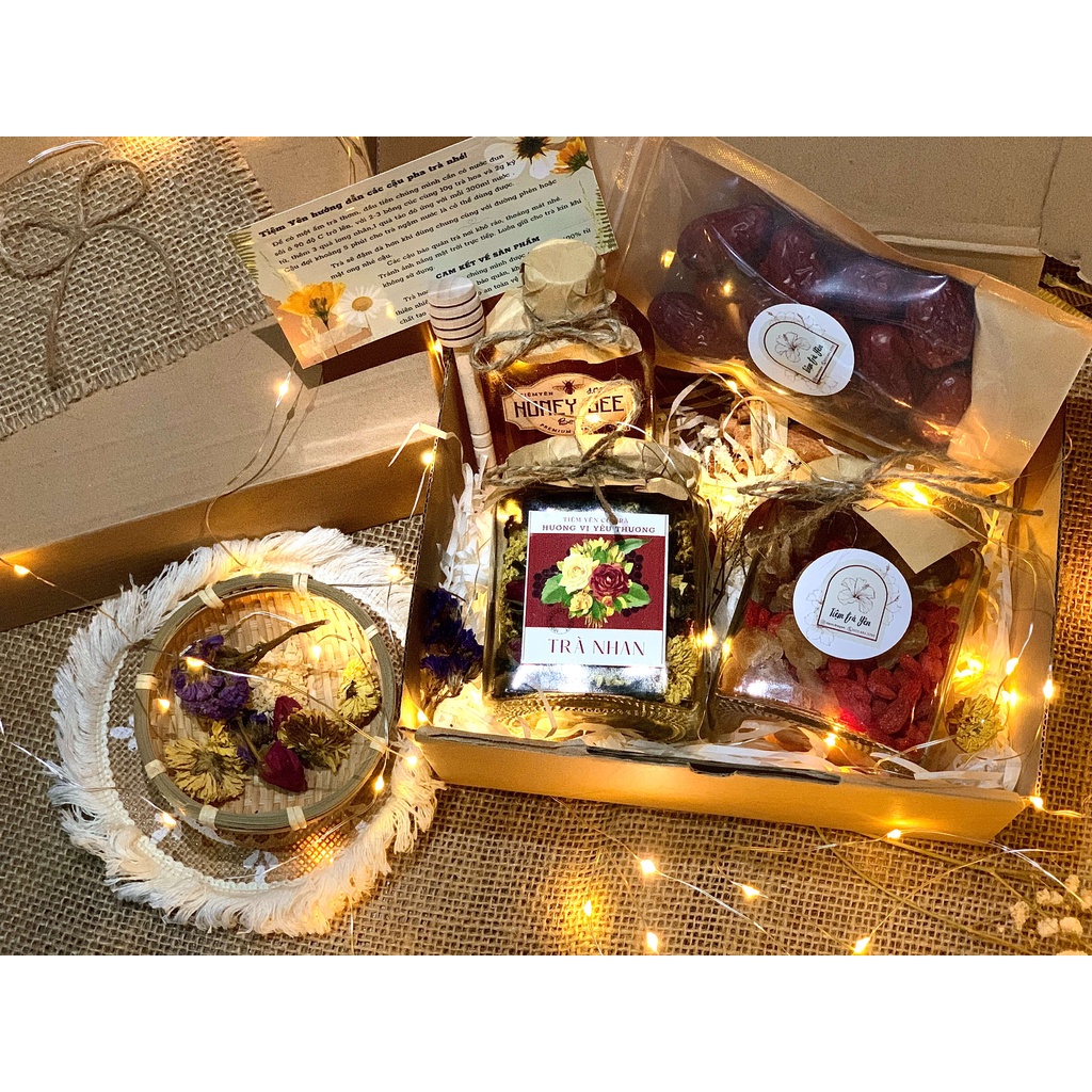 (SET QUÀ NOEL) Trà NHAN giúp giải độc gan, thanh lọc, ngăn lão hóa, ngừa mụn