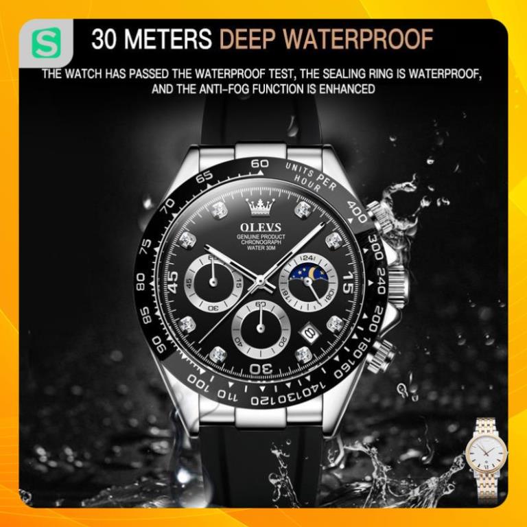 Đồng hồ nam chính hãng Olevs 2875  phát sáng chống nước Rolex