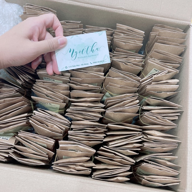 Vial nước hoa Le Labo : The Noir 29 - Tonka 25 - Jasmin 17 - Another 13 - Santal 33 ... 0.75ml chính hãng