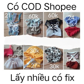 [Outfit doll 20cm] Quần áo cho búp bê 20cm