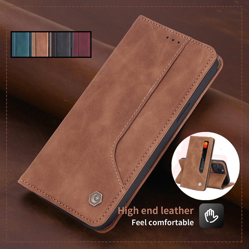 Bao da điện thoại ví phong cách Retro cho iPhone 14 Pro Max 13 Pro Max 13 12 Pro Max 12 11 Pro Max 11 Xs Max Xs 8plus 7p