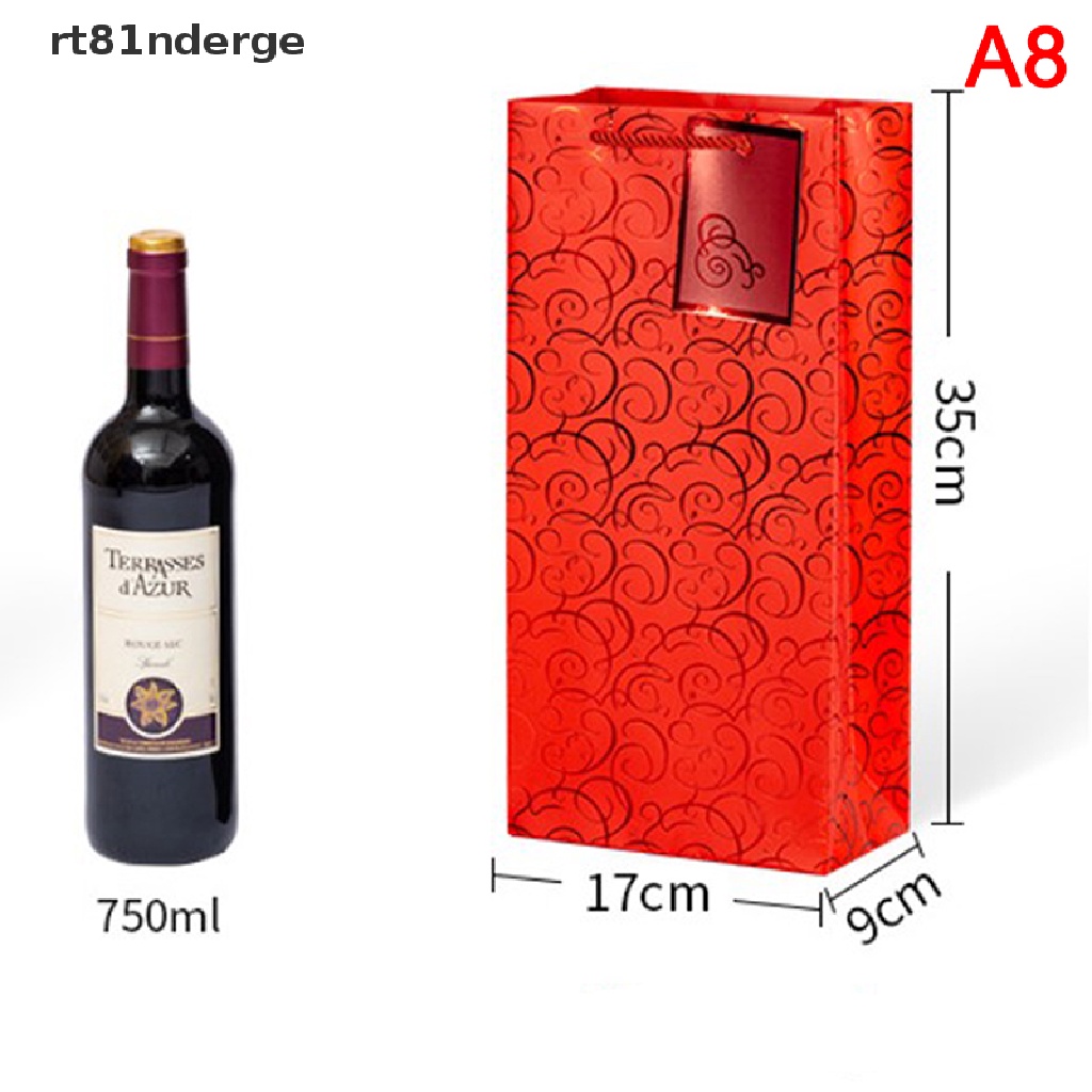 1 / 10 Túi Giấy Đựng Rượu Vang Có Tay Cầm