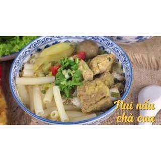 nui làm bim bim cho bé, nui xào..
