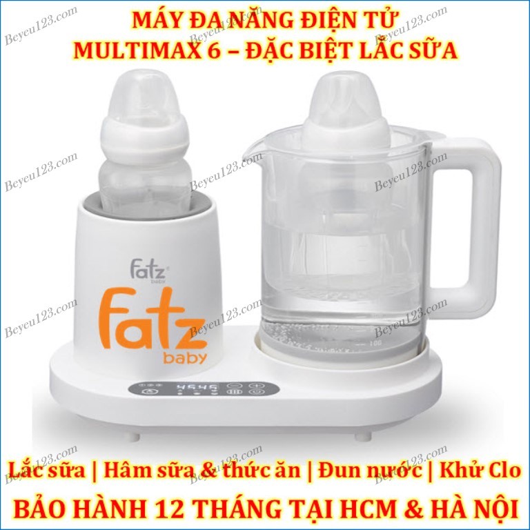 MULTIMAX 6 - Máy đa năng điện tử có chức năng lắc sữa Fatzbaby - Fatz FB9570SJ Multimak 6