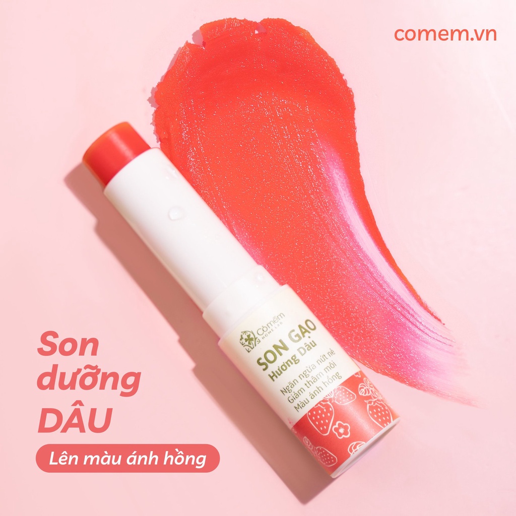 Combo Son Kem Nhung Và Son Dưỡng Không Silicone Mềm Mượt Cỏ Mềm 100g - Hộp Quà Tặng Cô Giáo 20.11