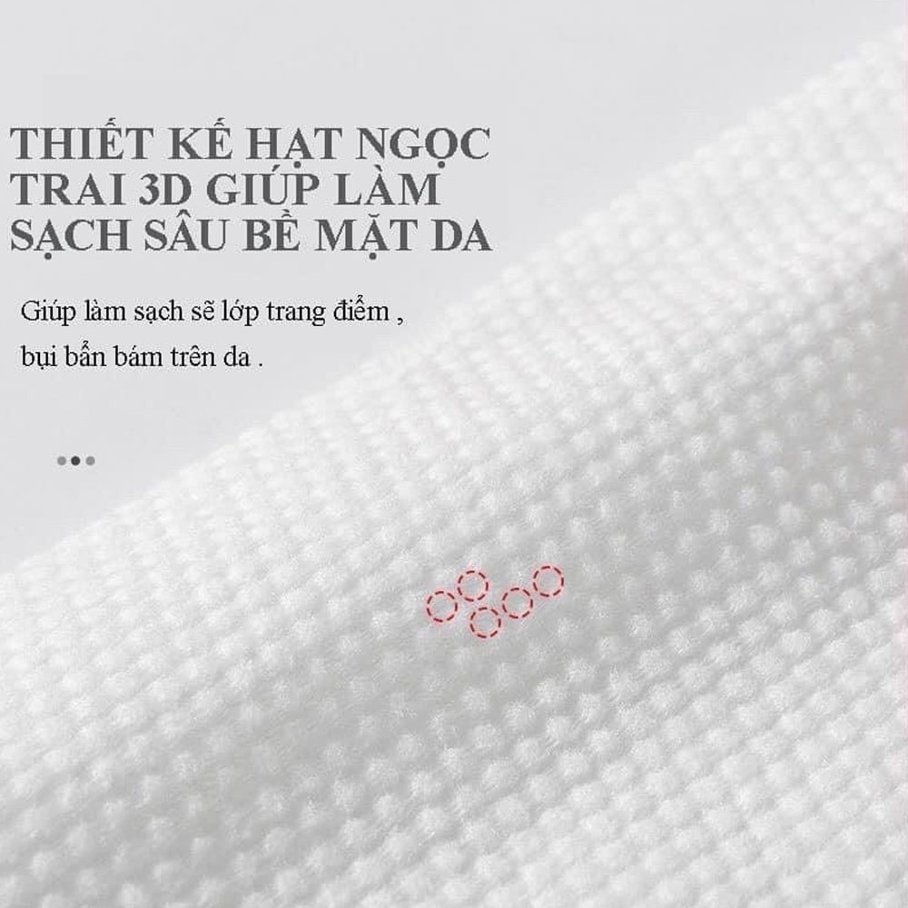 Khăn giấy cotton lau mặt khô dùng 1 lần dạng rút- Khăn đa năng Animerry - Khăn tẩy trang Harny_cosmetics