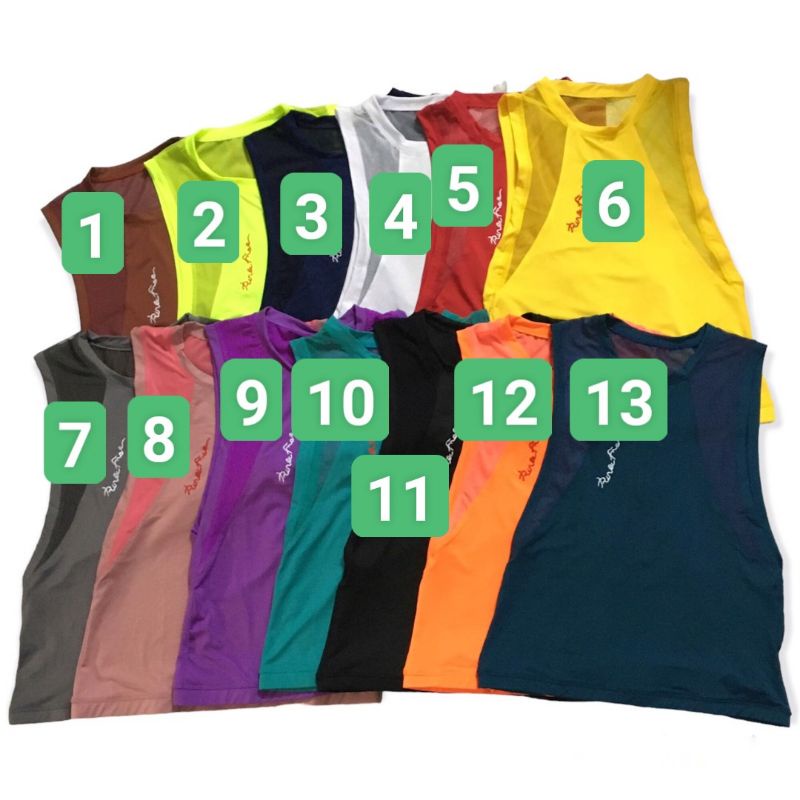 💥Áo tank yếm thêu chữ phối lưới 💥13 màu như hình 
💥Size M L