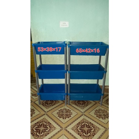 Bộ 3 khay tầng đen nhỏ