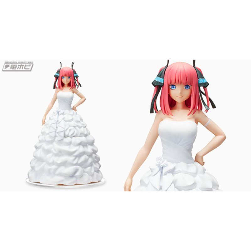 Mô hình The Quintessential Quintuplets Nino Nakano SPM Wedding figure váy cưới