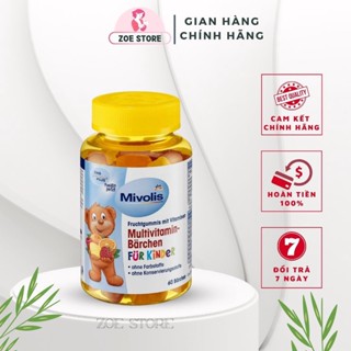 (Date 2/26) Kẹo Gấu Mivolis Multivitamin Đức bổ xung Vitamin cho bé