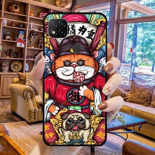Ốp lưng Xiaomi Redmi 9C / Redmi 10c/ Redmi 10A ốp lưng in hình mèo thần tài siêu đẹp