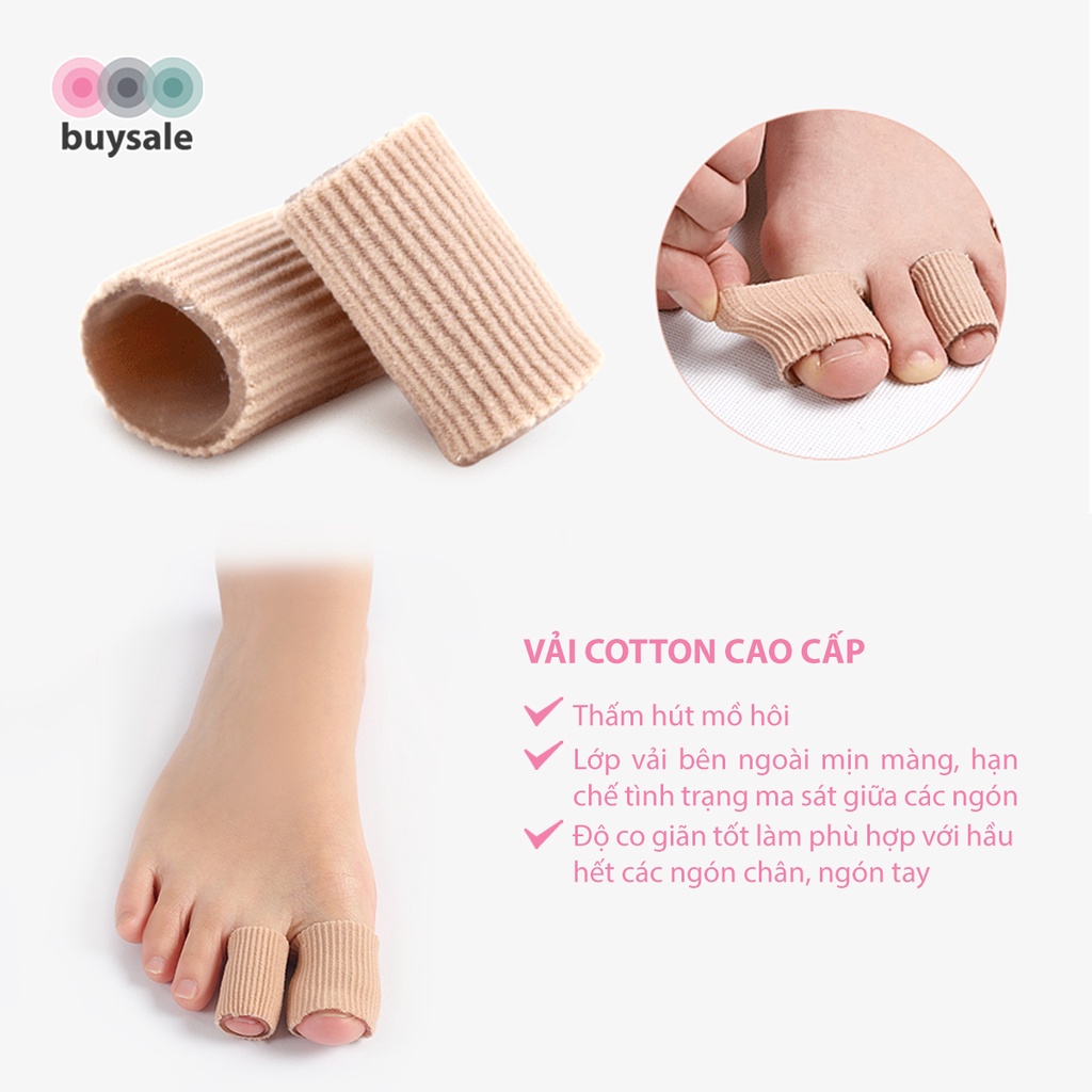Dụng cụ định hình ngón tay, chân giúp giảm chai sần, đau khớp các ngón chất liệu gel y tế - BuySales - BSPK303