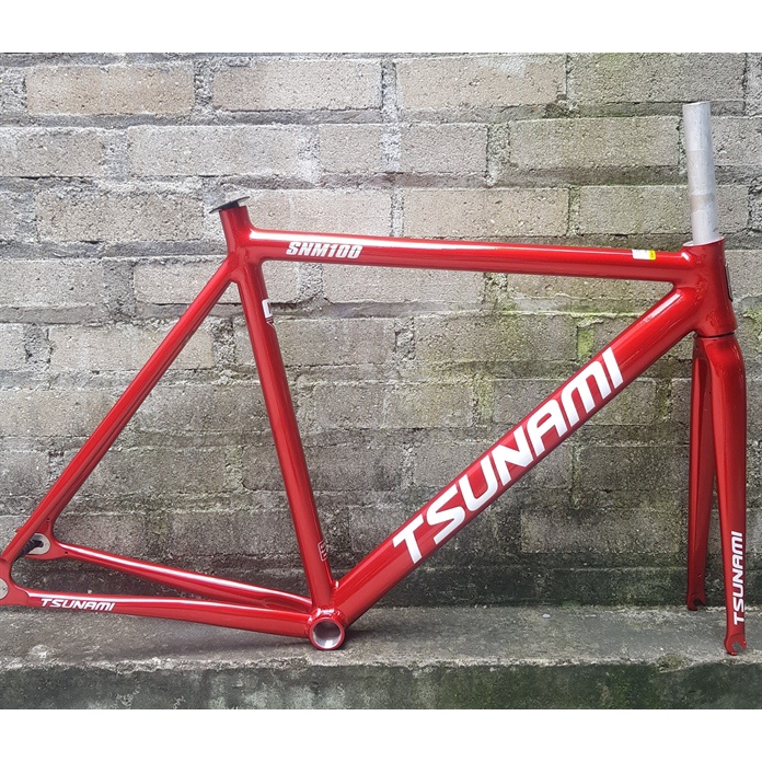 Khung xe đạp Fixed Gear Tsunami SNM100 chính hãng cao cấp