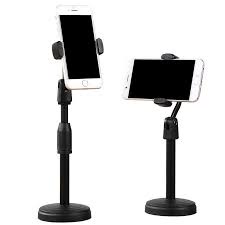 Giá Đỡ Điện Thoại livestream để Treo Kẹp Quay Phim Ghi Hình xem video Ổn Định Xoay 360 Độ - Chiều Cao 38mm