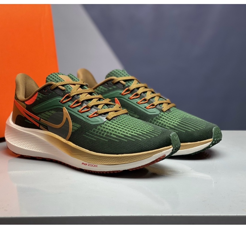 Giày Nike Air Zoom Pegasus 39 Xanh Rêu Nam - Chính Hãng - FullBox