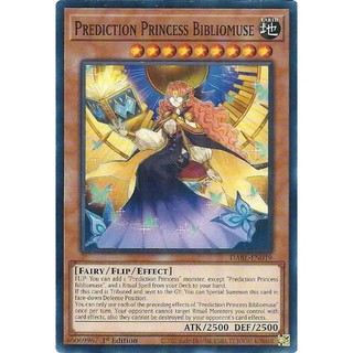 Thẻ bài yugioh prediction princess bibliomuse - dabl-en019 - common 1st edition