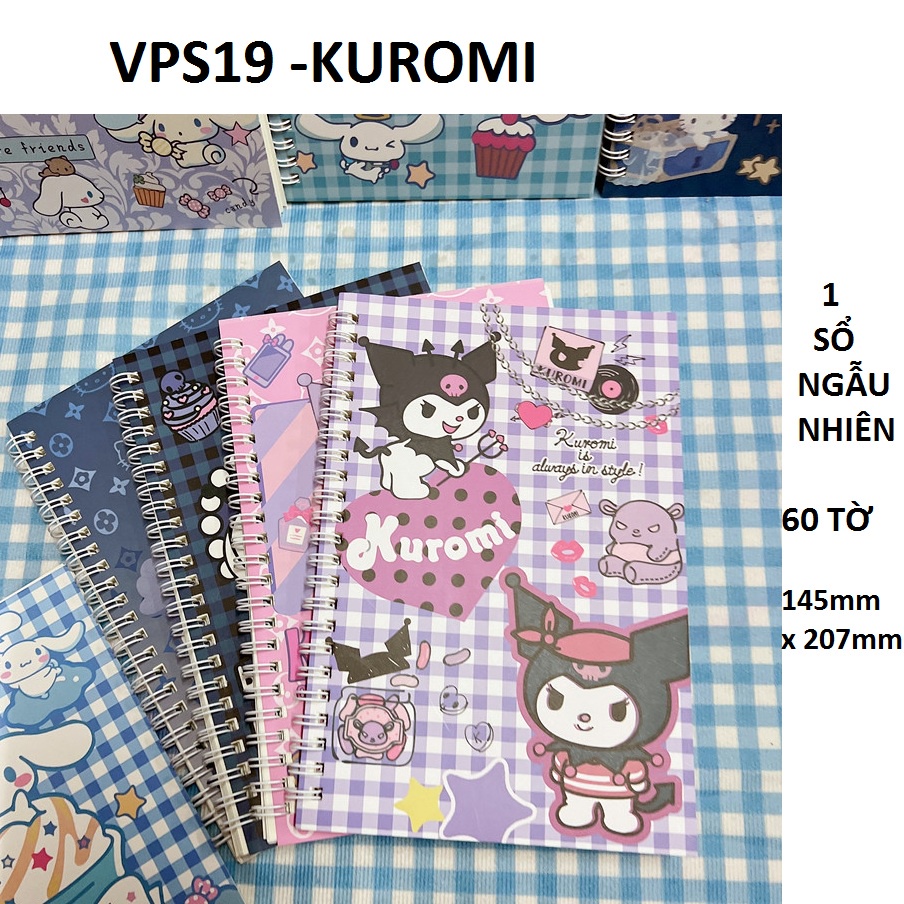 Sổ Tay A5 Ghi Chép Cute Ghi Chú Dễ Thương Mini Học Sinh VPS19