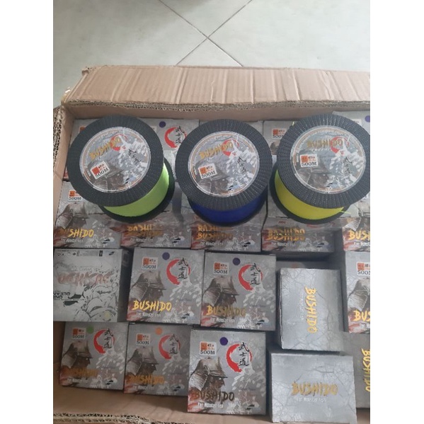 Cước Câu Cá BUSHIDO 500m Chuyên Câu Sông,Hồ,Biển ..Câu Giải Chất Lượng Tốt