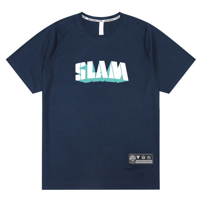 Áo Thun Thể Thao Ngắn Tay Thoáng Khí Thời Trang Cho Nam