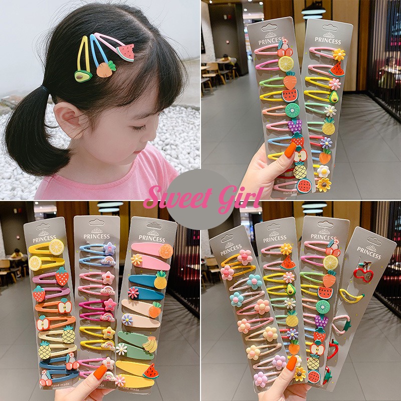 Kẹp Tóc Đơn Giản Phong Cách Hàn Quốc 2022 Cho Bé Gái